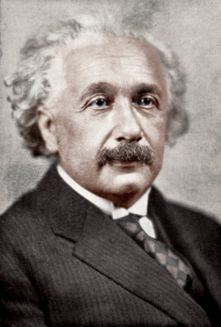 Albert Einstein német-svájci matematikus és elméleti fizikus, 1930-as évek alkotó: Unbekannt