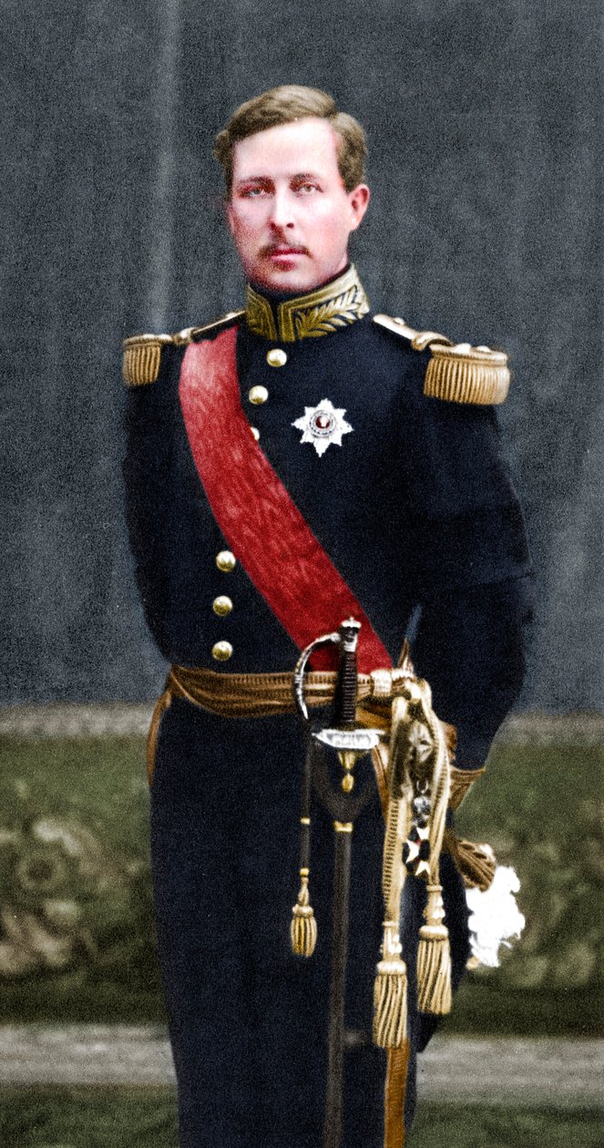 I. Albert 1875-1934, a belgák királya 1909-től, katonai egyenruhában alkotó: Unbekannt