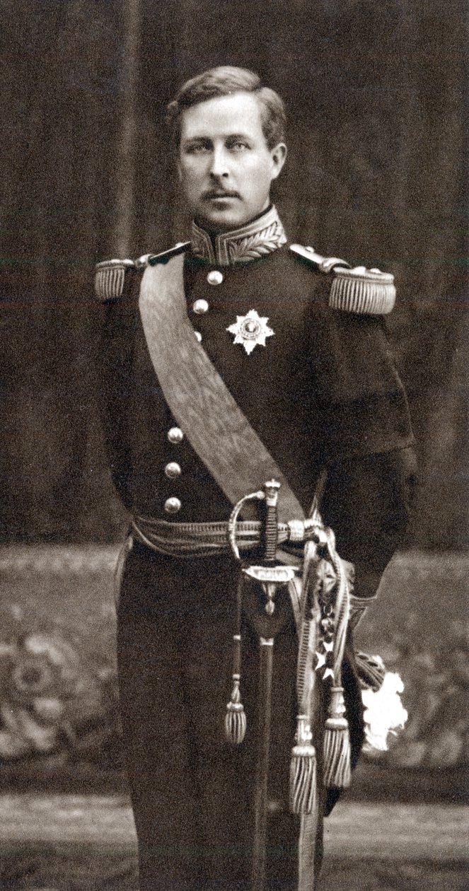 I. Albert 1875-1934, a belgák királya 1909-től, katonai egyenruhában alkotó: Unbekannt
