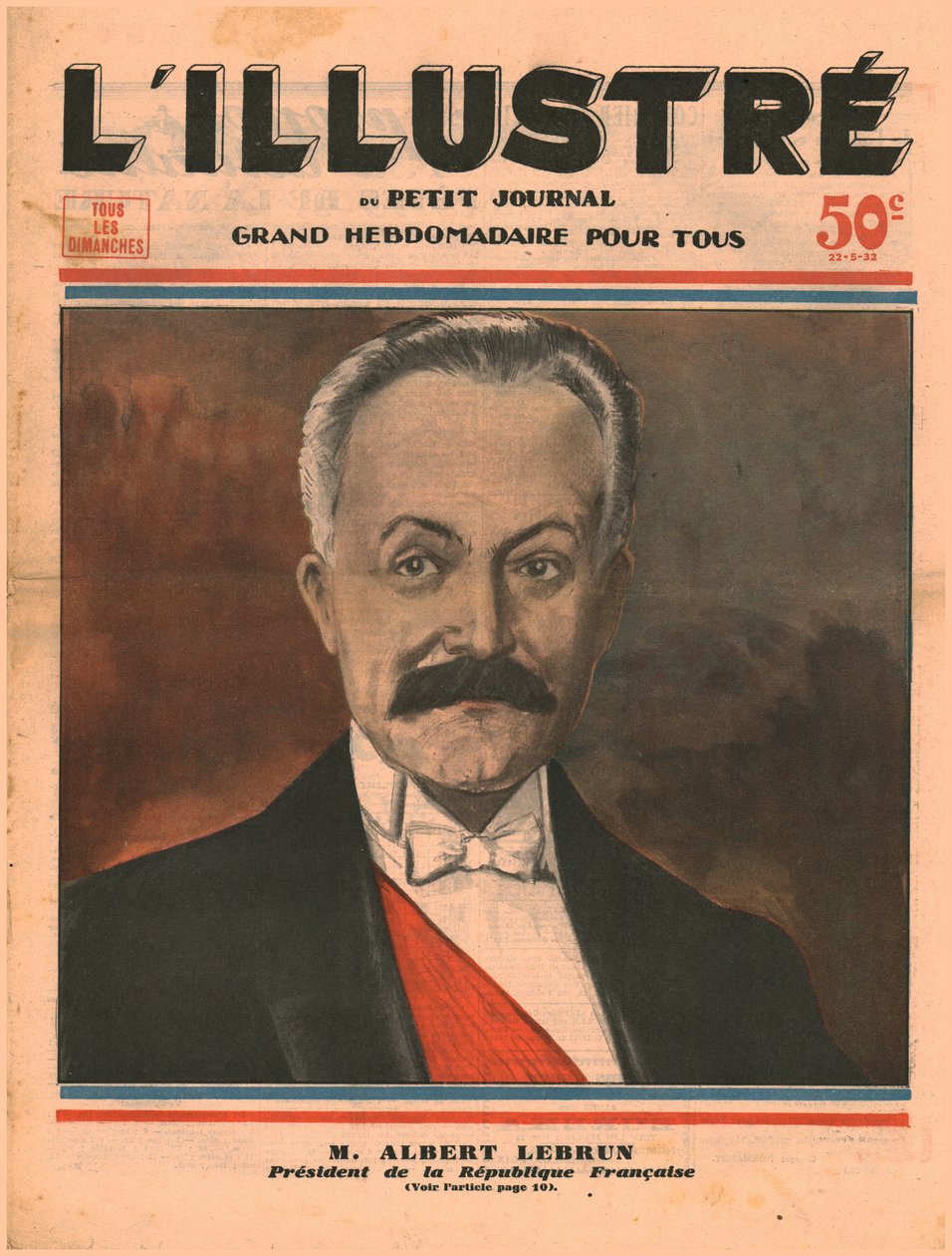 Albert Lebrun, 1932. alkotó: Unbekannt