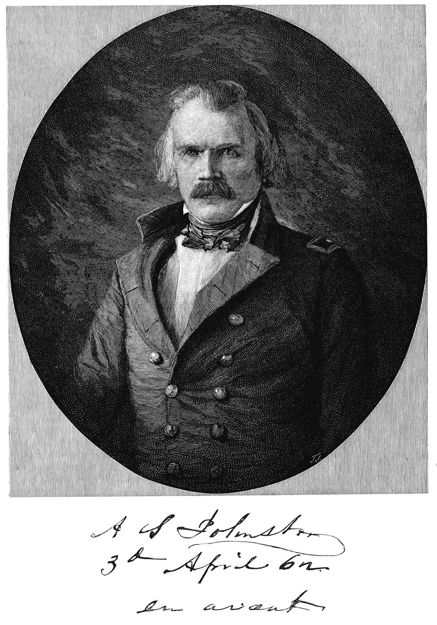 Albert Sidney Johnston amerikai katona alkotó: Unbekannt