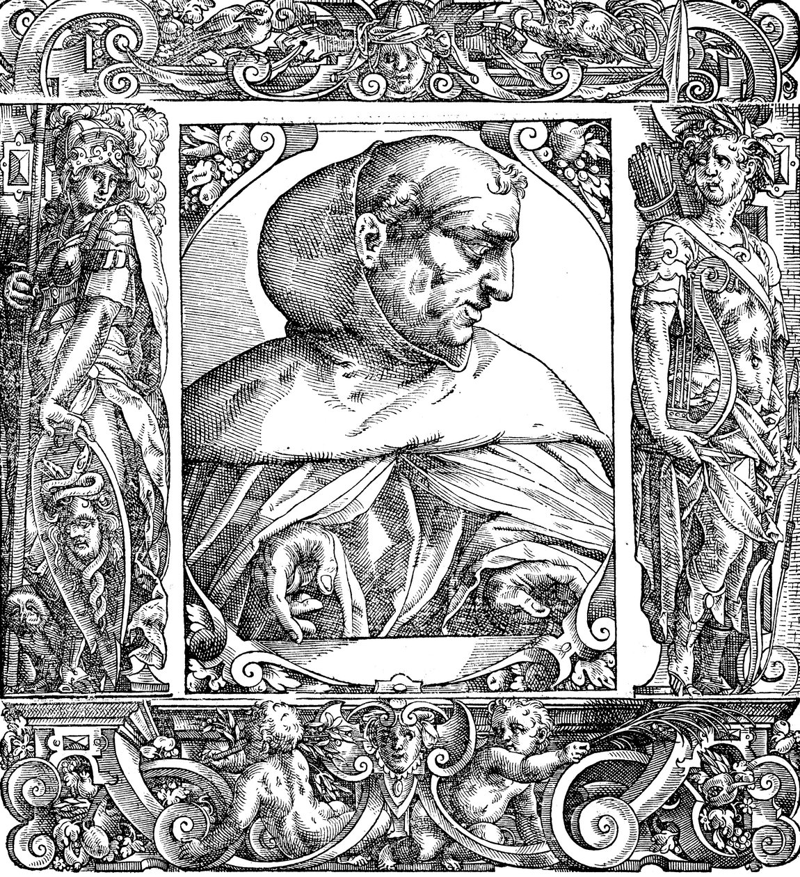 Albertus Magnus c1200-1280 német származású domonkos szerzetes, XVI. alkotó: Unbekannt