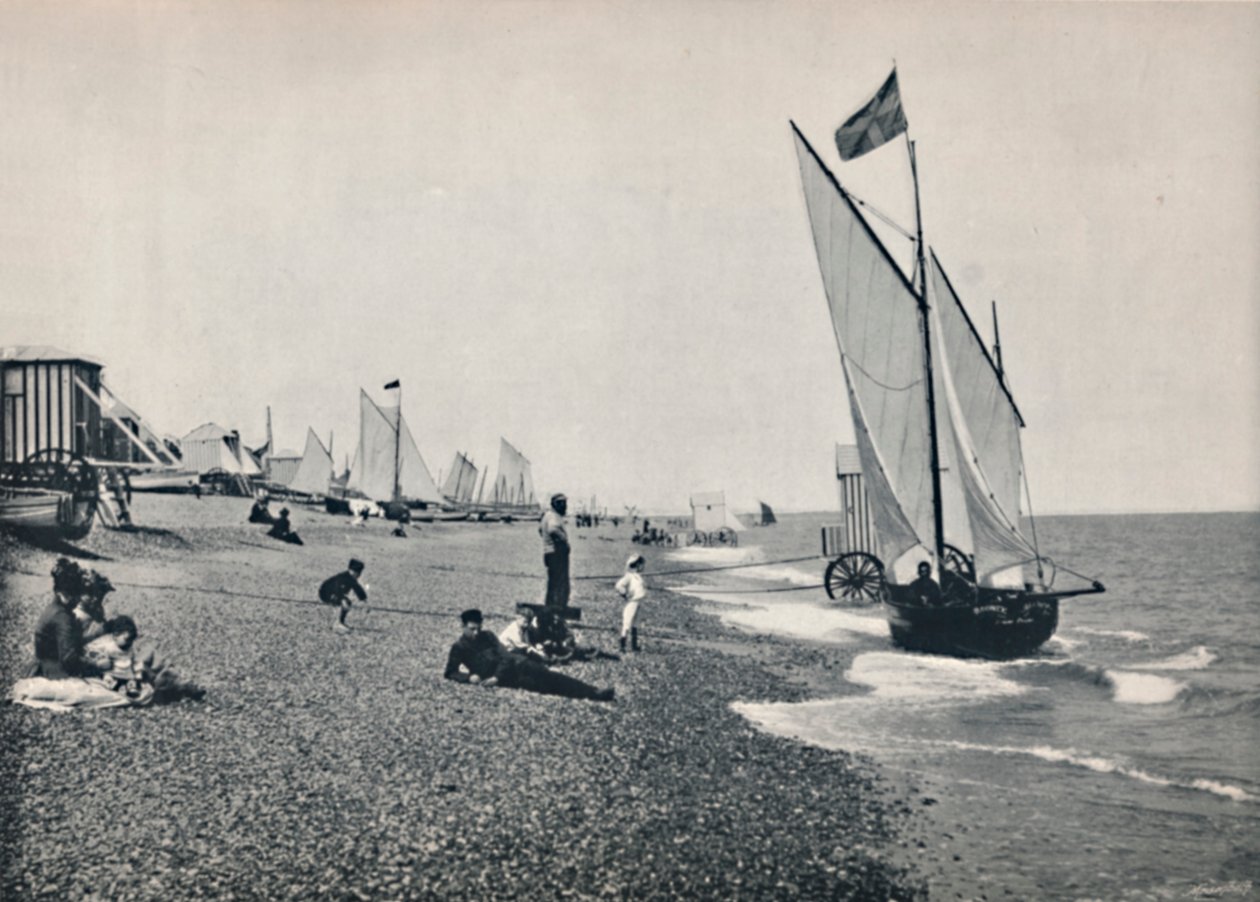 Aldeburgh - The Beach, 1895 alkotó: Unbekannt