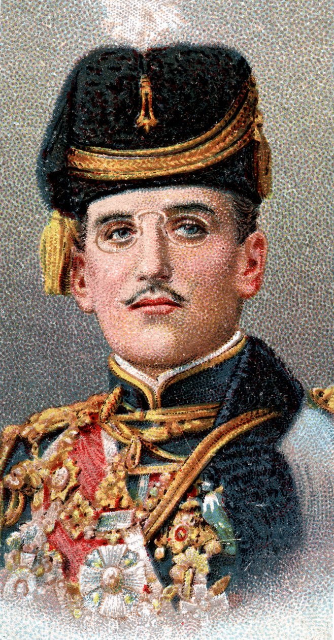 I. Sándor 1888-1934, a szerbek, horvátok és szlovének királya, 1917 alkotó: Unbekannt