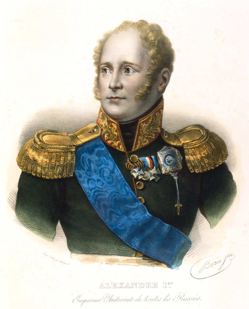 I. Sándor, Oroszország cárja, 1801-1825 alkotó: Unbekannt