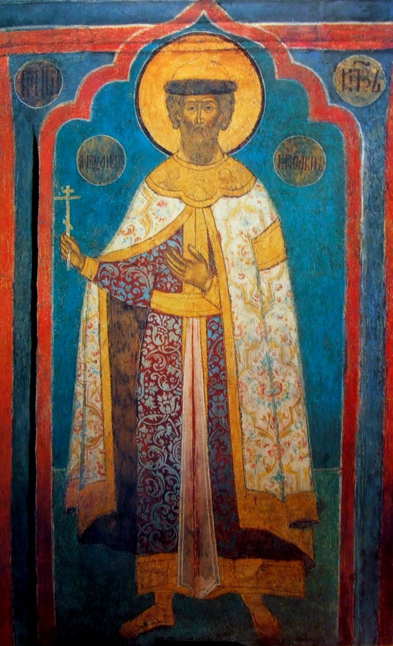 Alekszandr Nyevszkij, Novgorod hercege, Vlagyimir nagyhercege, 1666 alkotó: Unbekannt