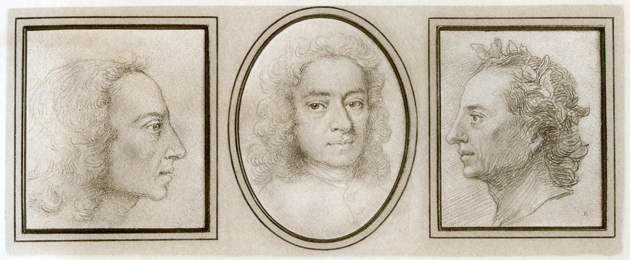 Alexander Pope angol költő és szatirikus, 18. század 1906 alkotó: Unbekannt
