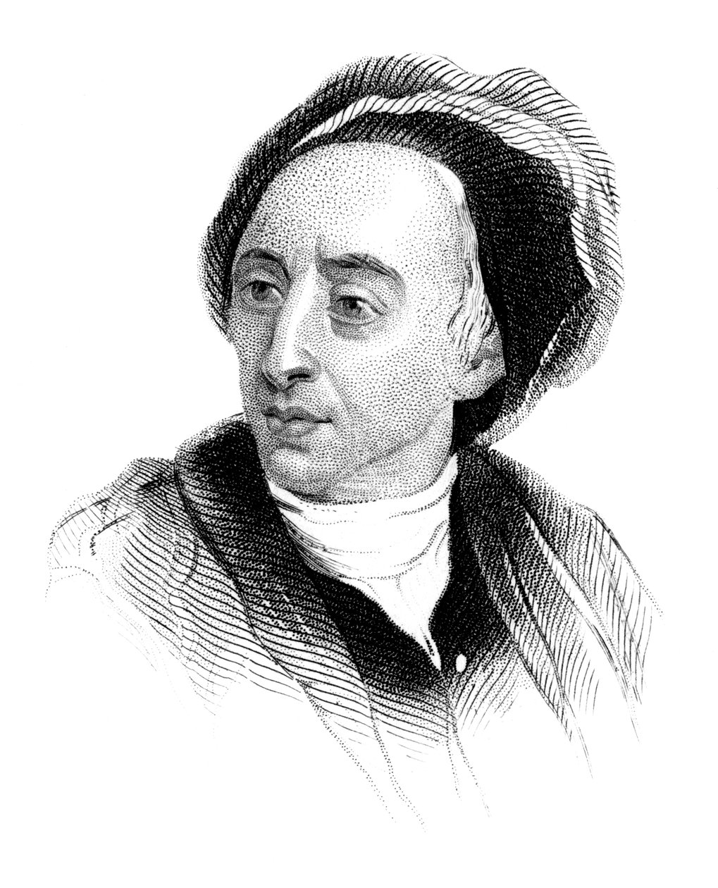 Alexander Pope, a tizennyolcadik század elejének angol költője, 1850 körül alkotó: Unbekannt