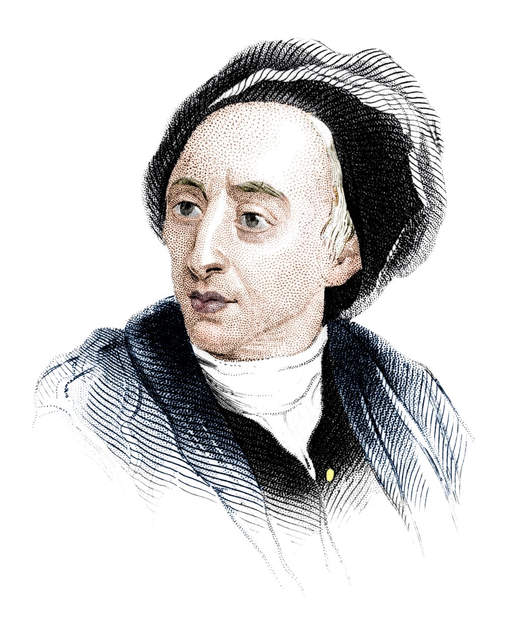 Alexander Pope, a tizennyolcadik század elejének angol költője, 1850 körül alkotó: Unbekannt