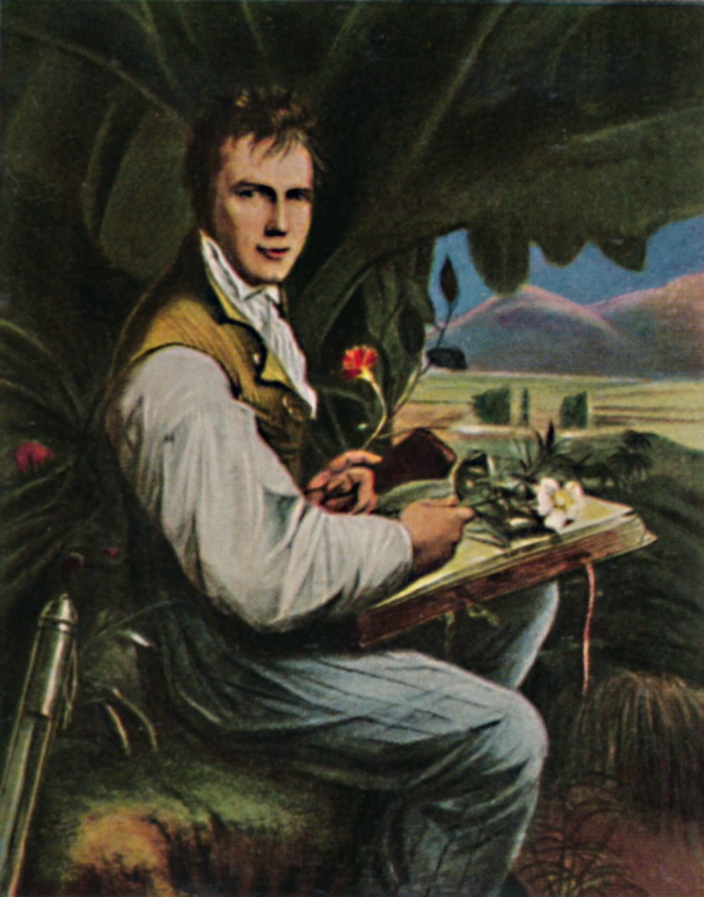 Alexander von Humboldt 1769-1859. - Weitsch festménye, 1934. alkotó: Unbekannt