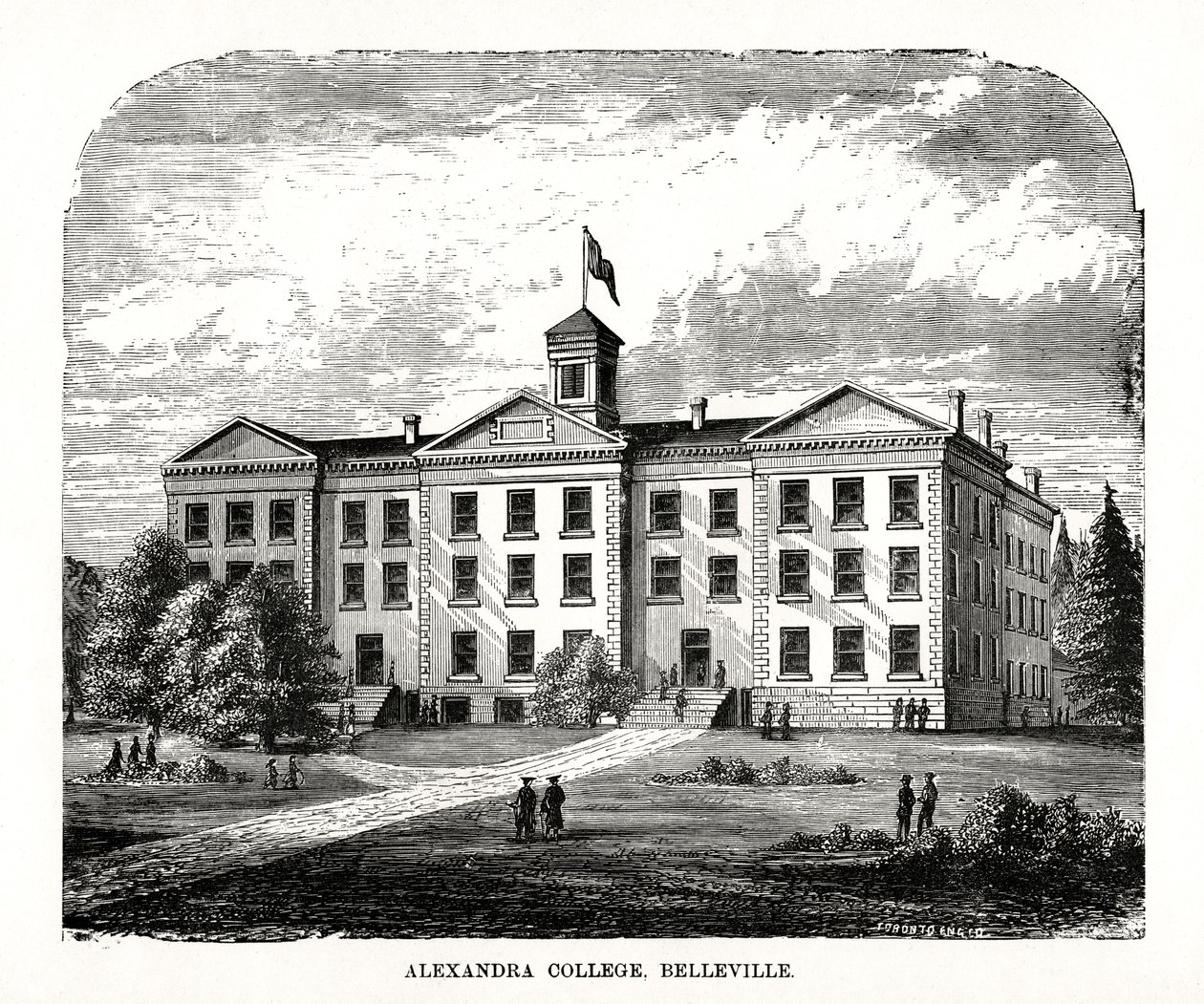 Alexandra College, Belleville, Ontario, Kanada, 19. század alkotó: Unbekannt