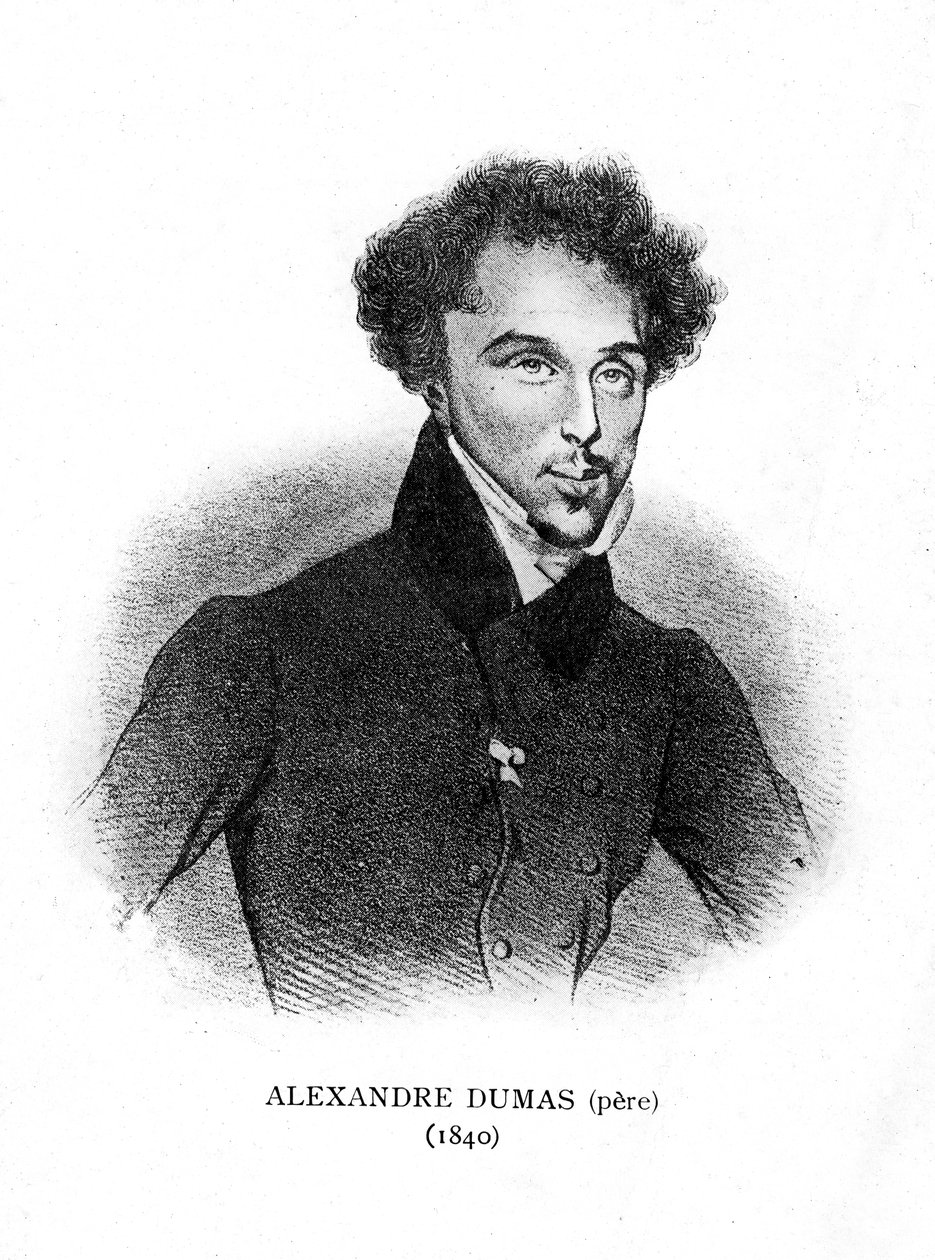 Idősebb Alexandre Dumas francia regény- és drámaíró, 1840 alkotó: Unbekannt
