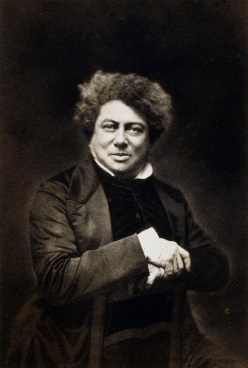 Idősebb Alexandre Dumas francia regény- és drámaíró, 1840-1860 alkotó: Unbekannt