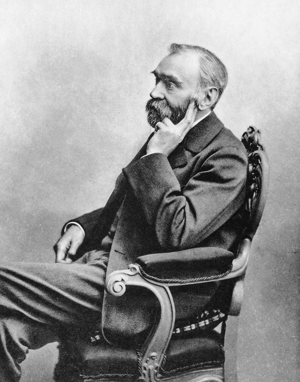 Alfred Bernhard Nobel, 1880-as évek alkotó: Unbekannt