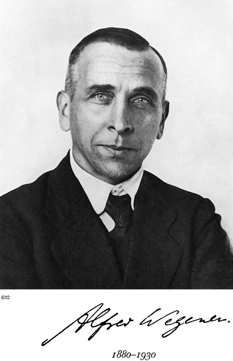 Alfred Lothar Wegener német geofizikus és meteorológus alkotó: Unbekannt
