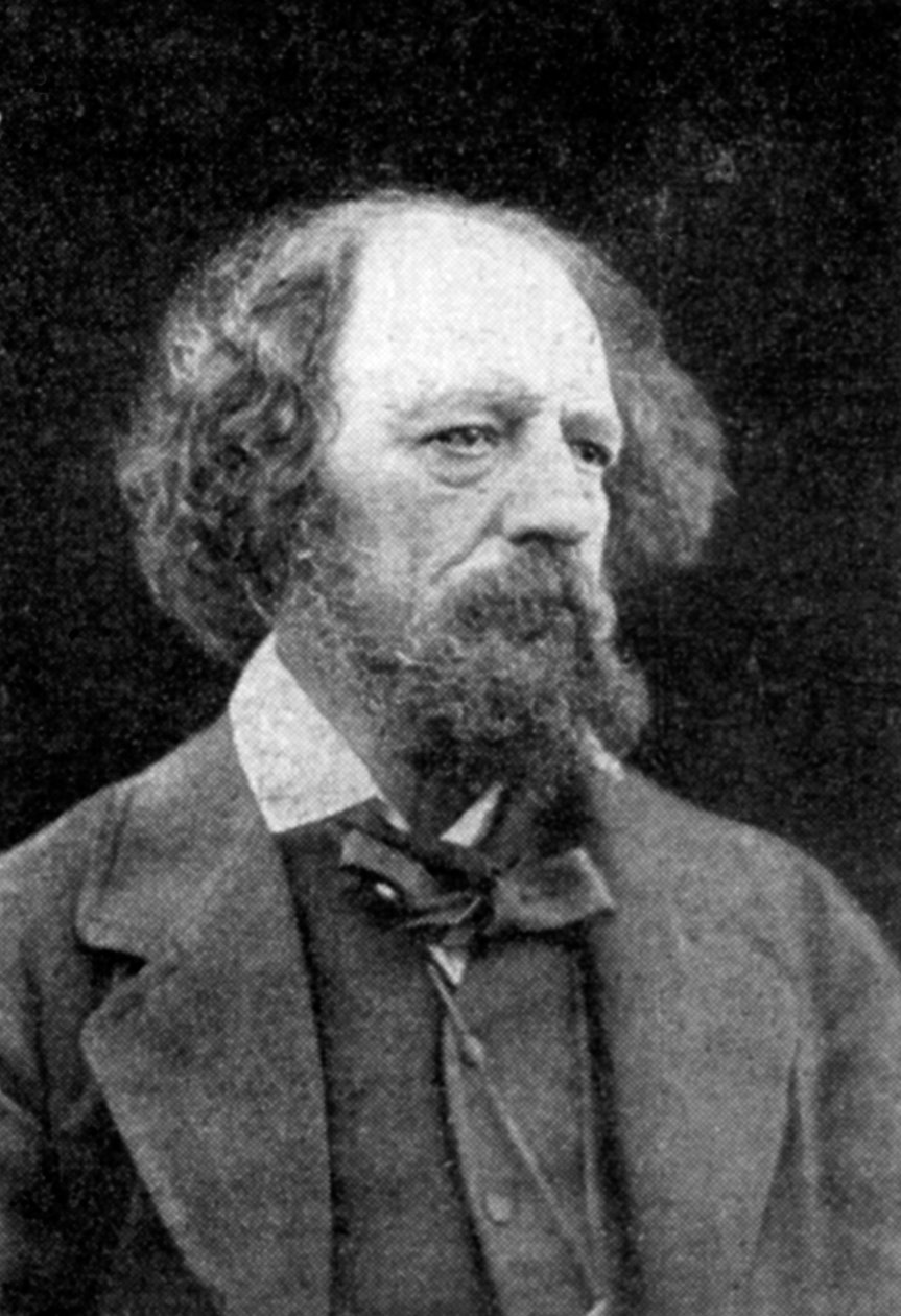 Alfred Tennyson, 1. Baron Tennyson, angol költő, 1880 körül alkotó: Unbekannt