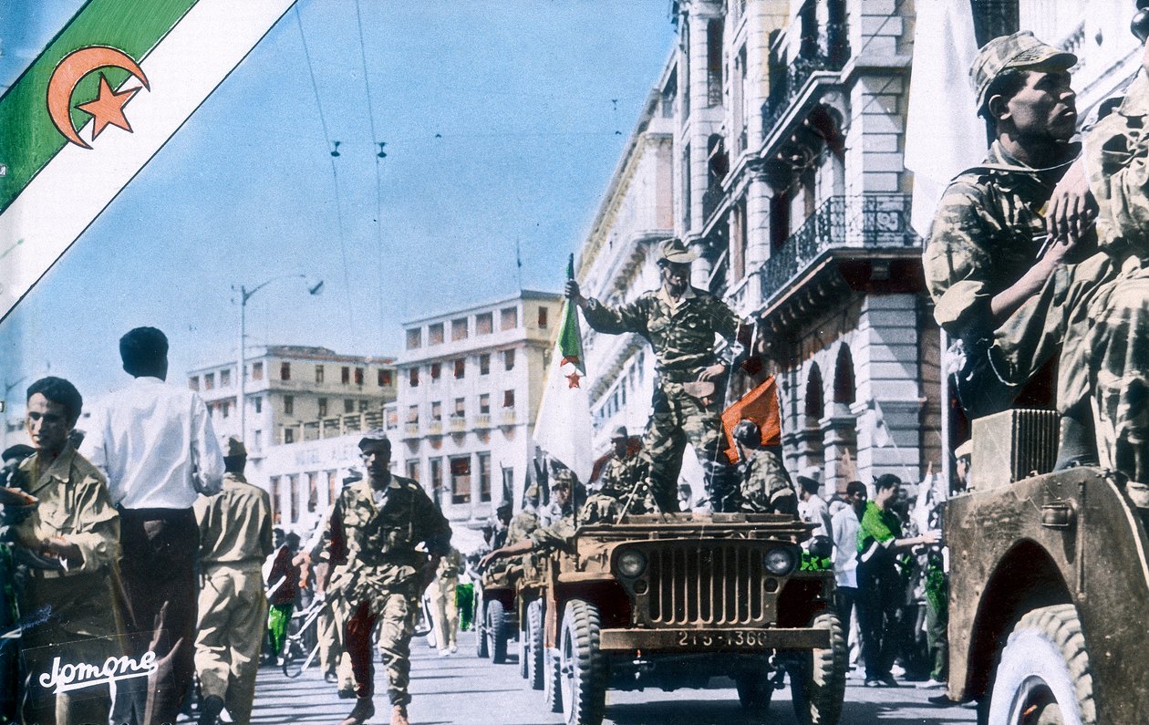 Algéria függetlensége Franciaországtól, 1962 alkotó: Unbekannt
