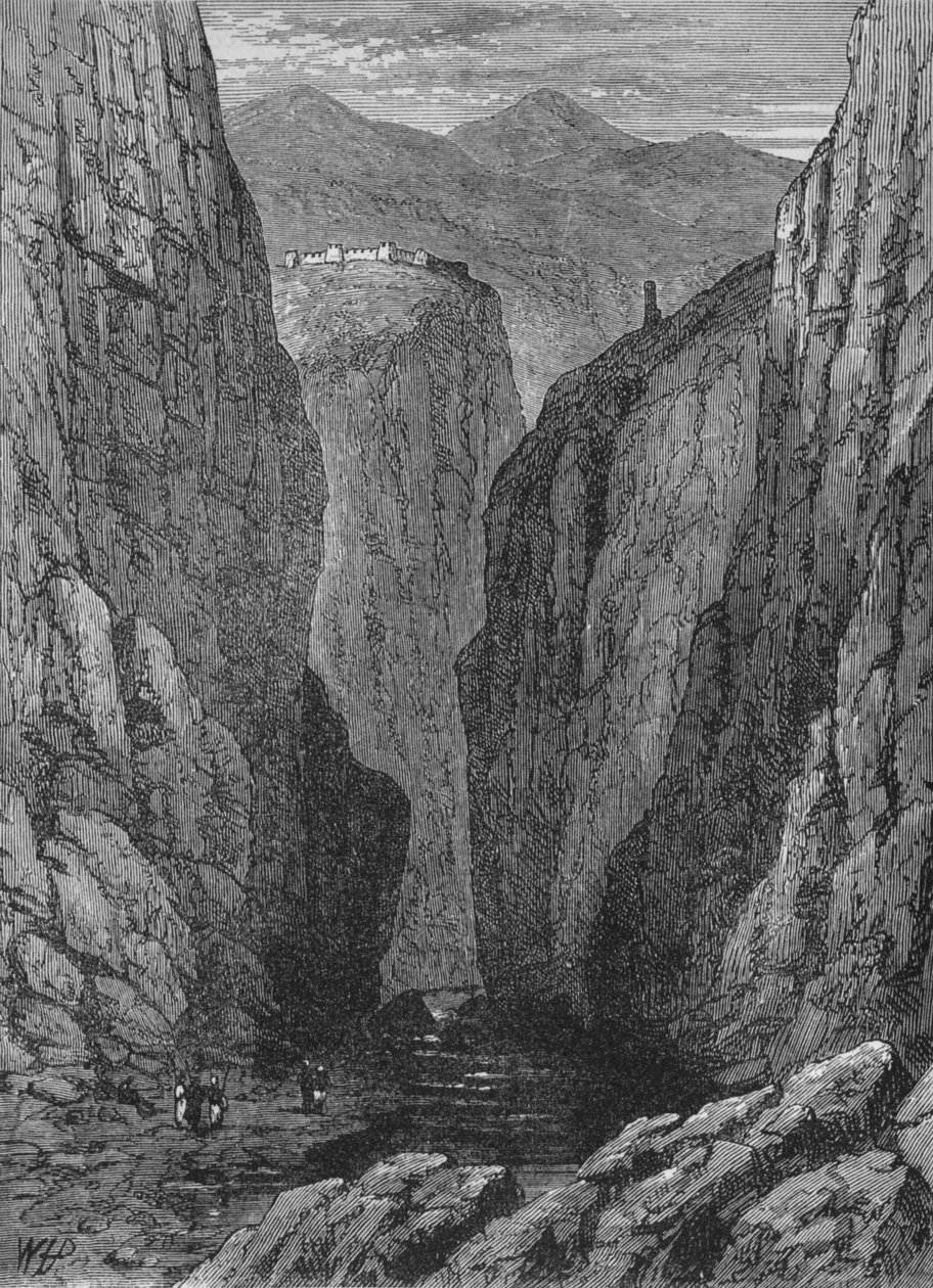 Ali Musjid és a Khyber-hágó, 1880 alkotó: Unbekannt