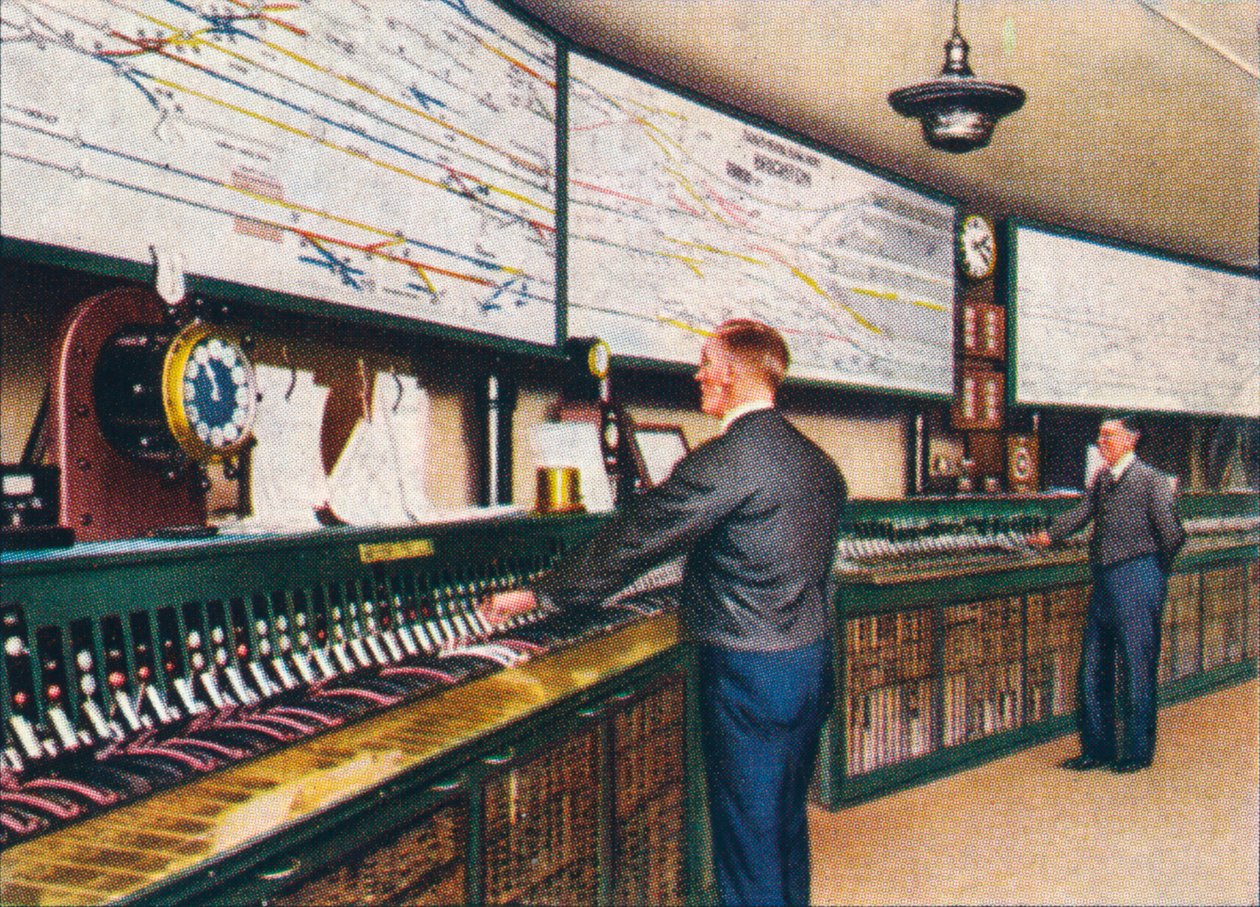 Teljesen elektromos jelződoboz, 1938 alkotó: Unbekannt