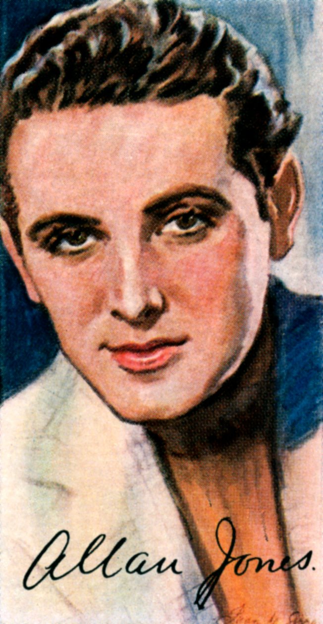 Allan Jones, 1907-1992, amerikai színész és énekes, XX. alkotó: Unbekannt