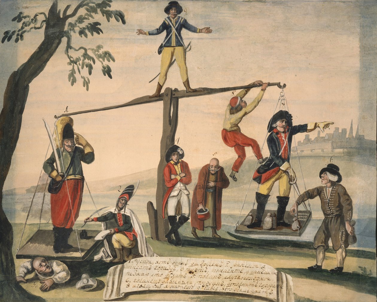 Európa allegóriája 1791-ben, 1791-ben alkotó: Unbekannt