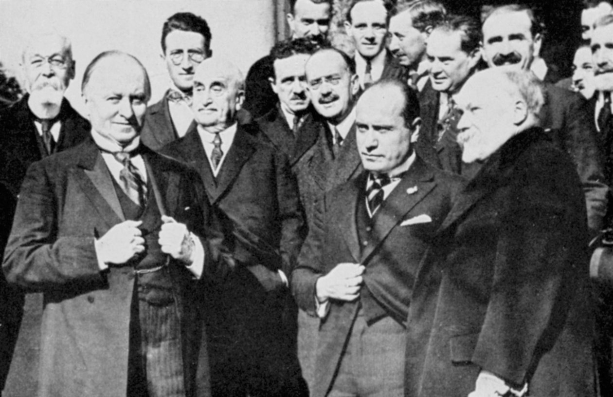 Szövetségesek képviselői a Lausanne-i Konferencián, 1922 alkotó: Unbekannt