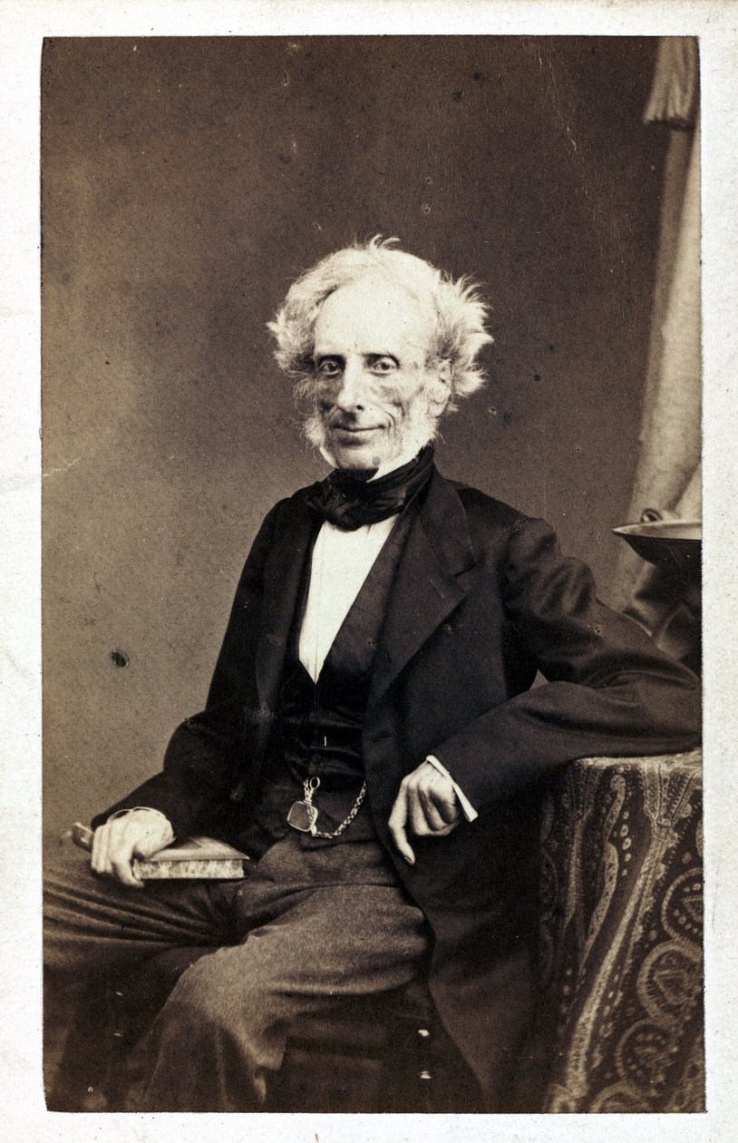 Alphonse de Brebisson francia botanikus, 1863 alkotó: Unbekannt