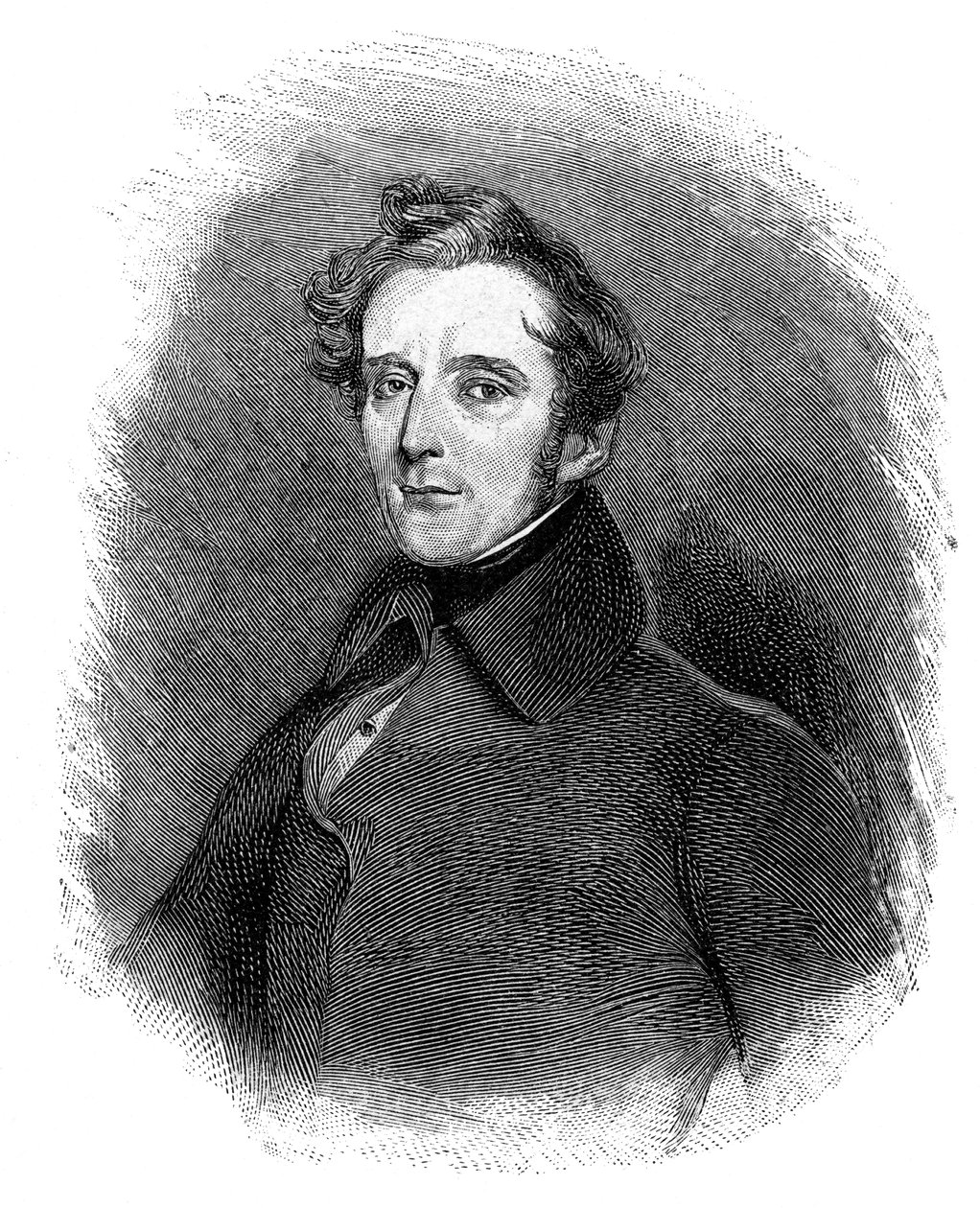 Alphonse de Lamartine 1790-1869 francia író, költő és politikus, 1900 alkotó: Unbekannt