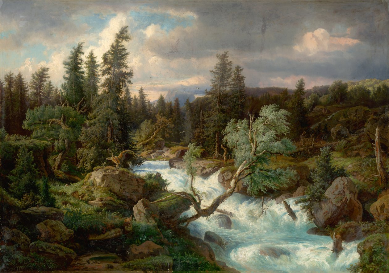 Alpesi torrent alkotó: Unbekannt