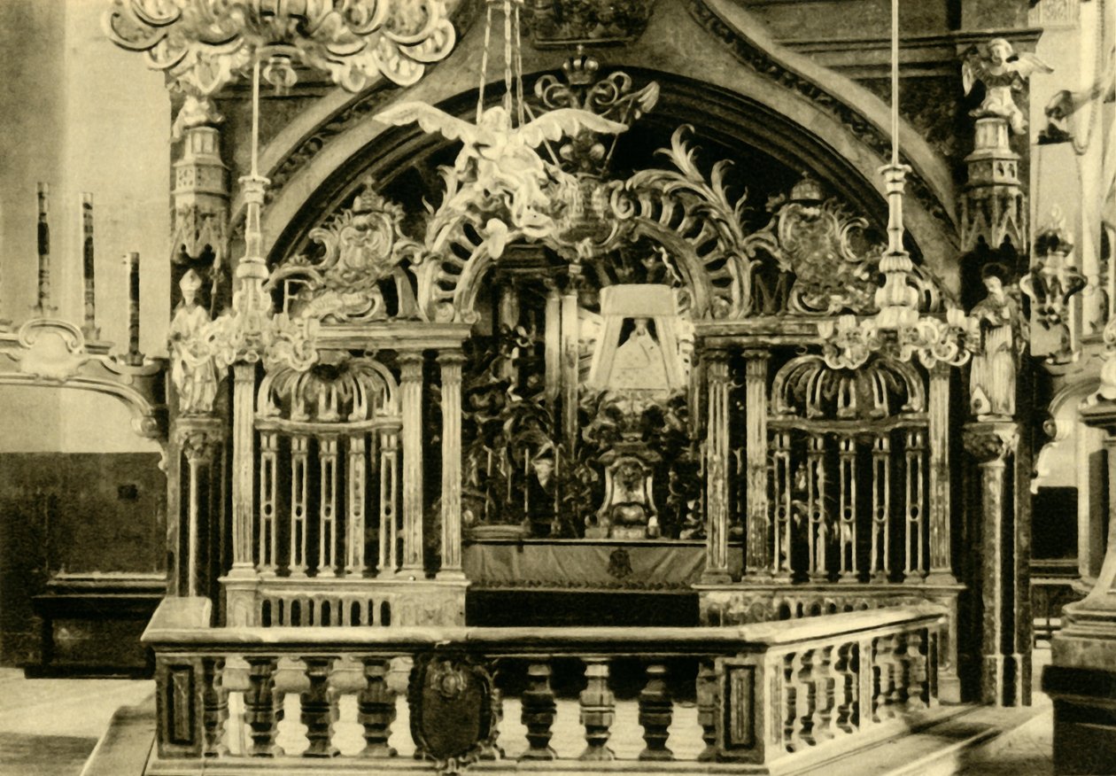Szűz Mária oltár, Mariazell, Stájerország, Ausztria, c1935. alkotó: Unbekannt