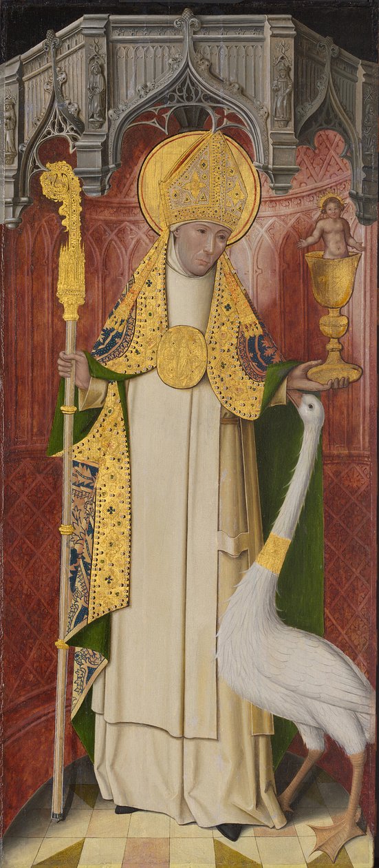 Oltárkép Thuison-les-Abbeville-ből: Saint Hugh of Lincoln, 14901500. alkotó: Unbekannt