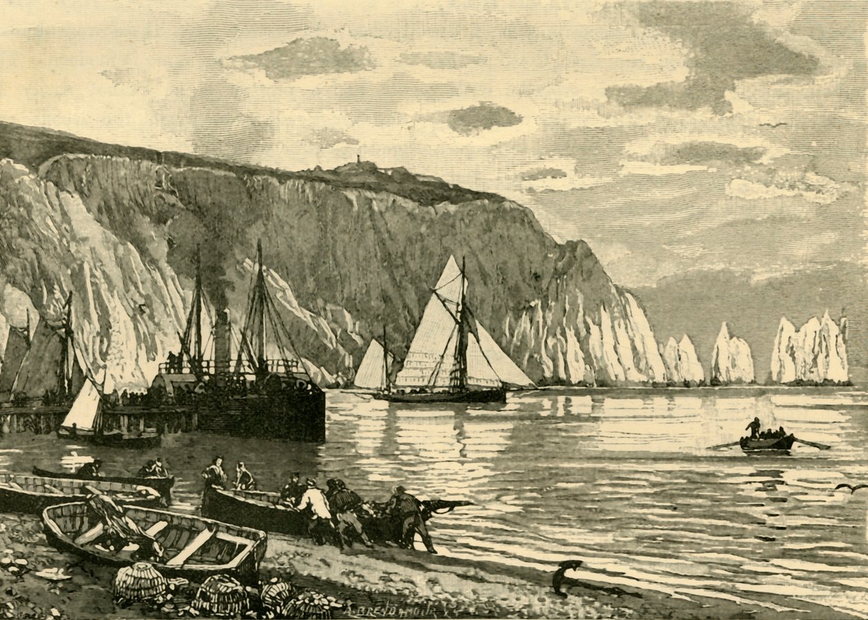 Alum Bay, 1898. alkotó: Unbekannt