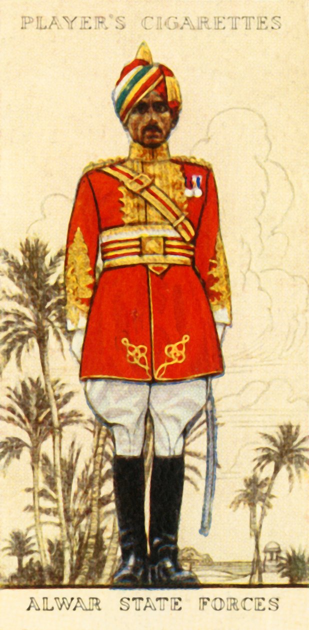Alwar Állami Erők, 1936. alkotó: Unbekannt