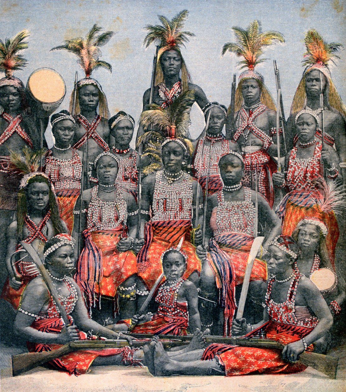 Amazóniai harcosok, 1891 alkotó: Unbekannt
