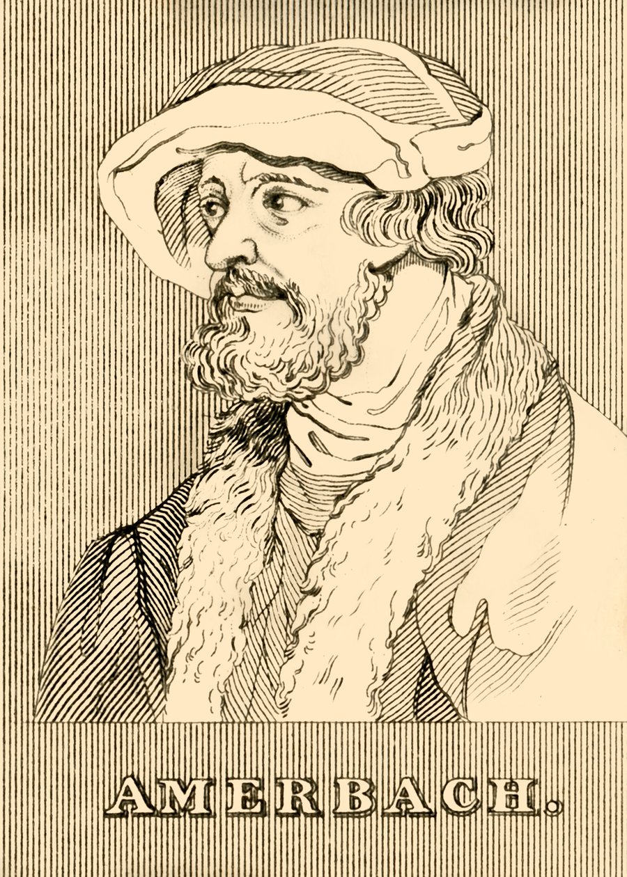 Amerbach, 1440-1513, 1830. alkotó: Unbekannt