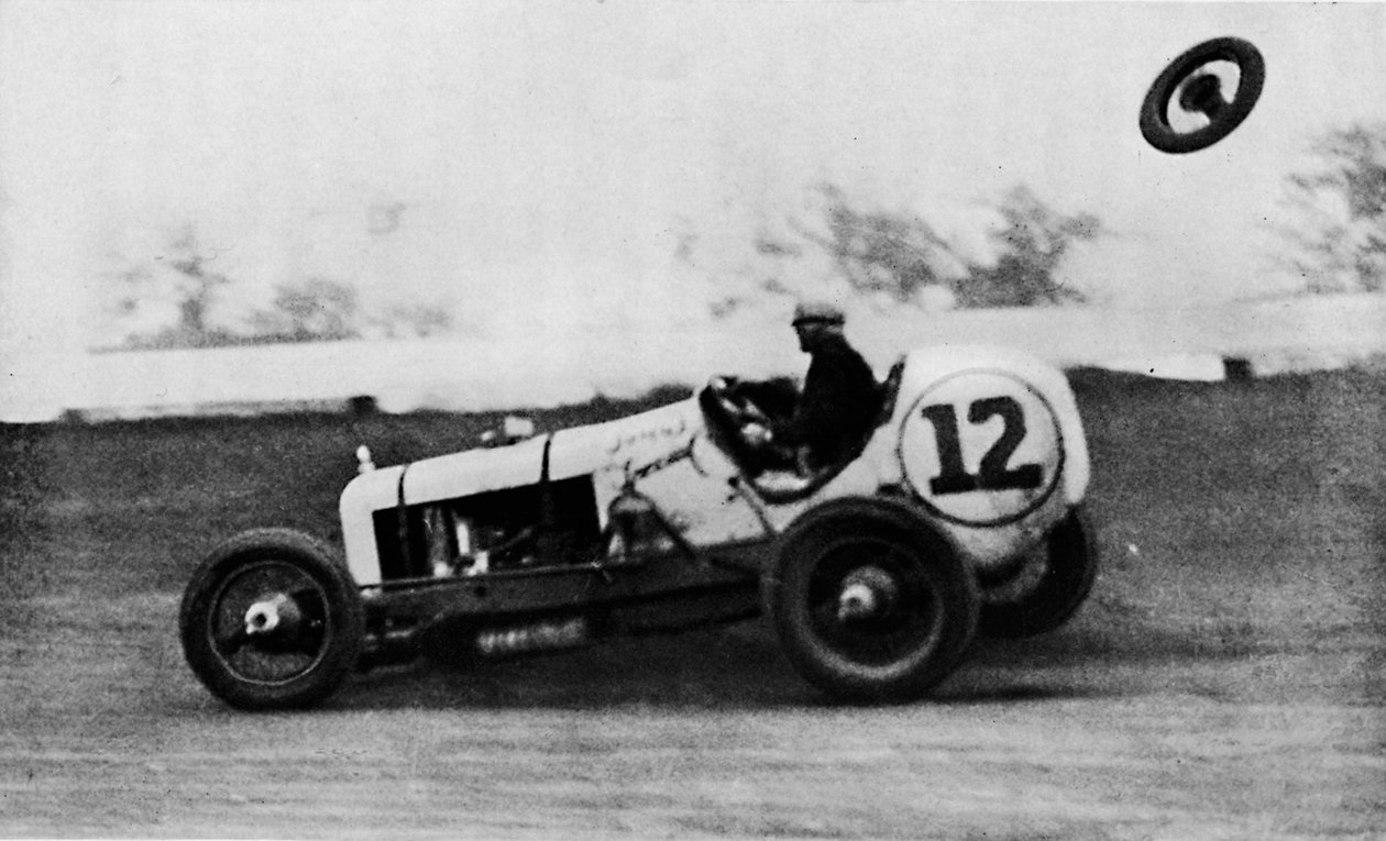 American Speedway Racing – Jack Ericson, három keréken forog, 1937 alkotó: Unbekannt