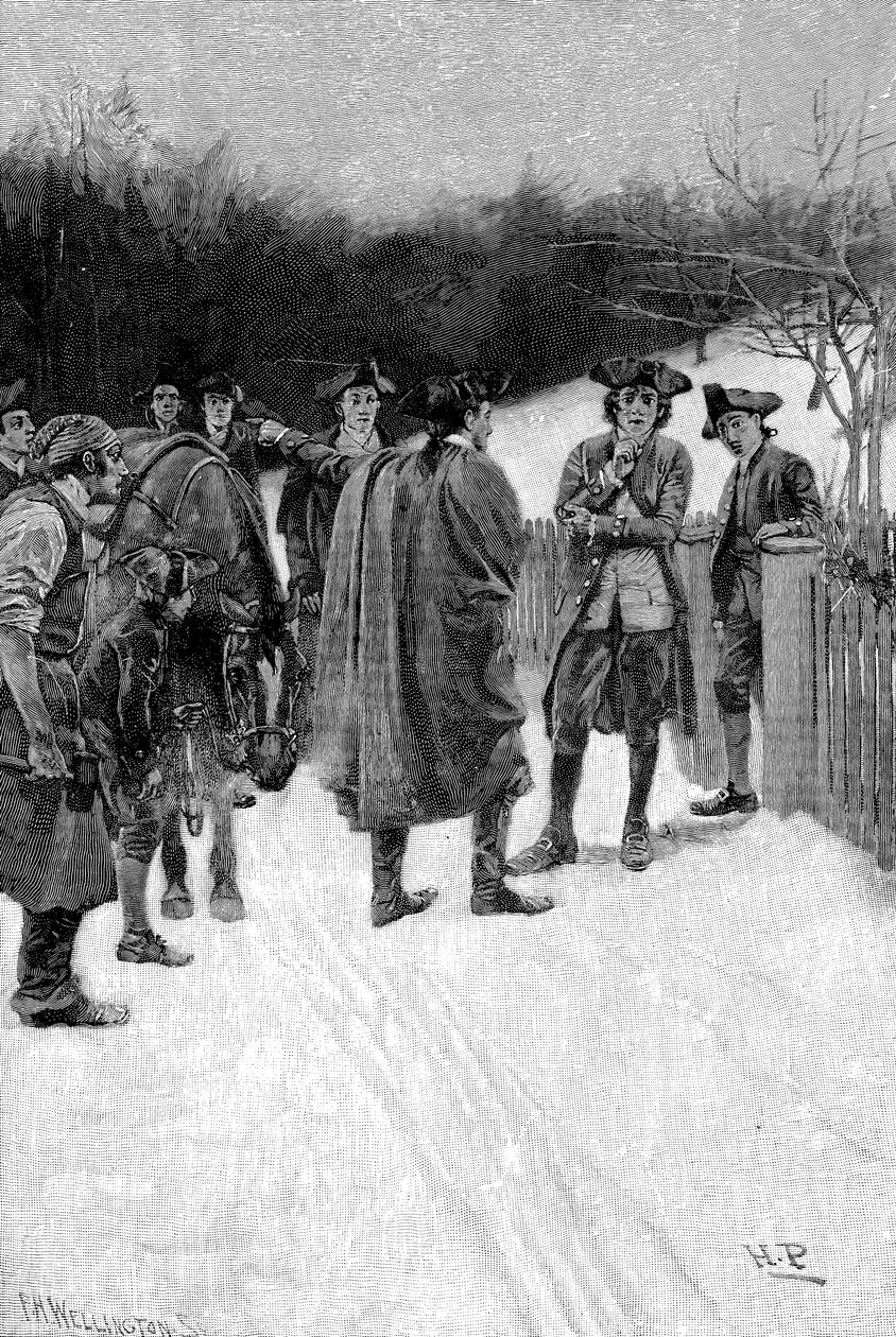 Amerikai függetlenségi háború, 1775 alkotó: Unbekannt