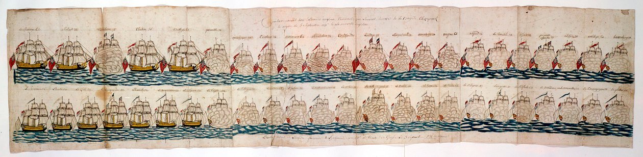 Amerikai függetlenségi háború: Yorktown-i csata, 1781 alkotó: Unbekannt