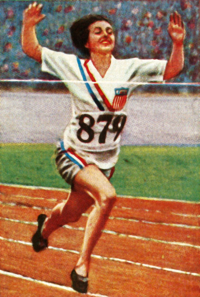 Betty Robinson amerikai atléta, női 100 méter győztes, 1928. alkotó: Unbekannt