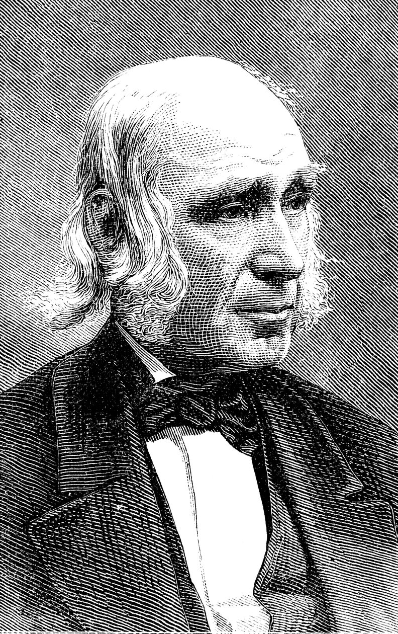 Amos Bronson Alcott 1799-1888, amerikai tanár és transzcendentalista alkotó: Unbekannt
