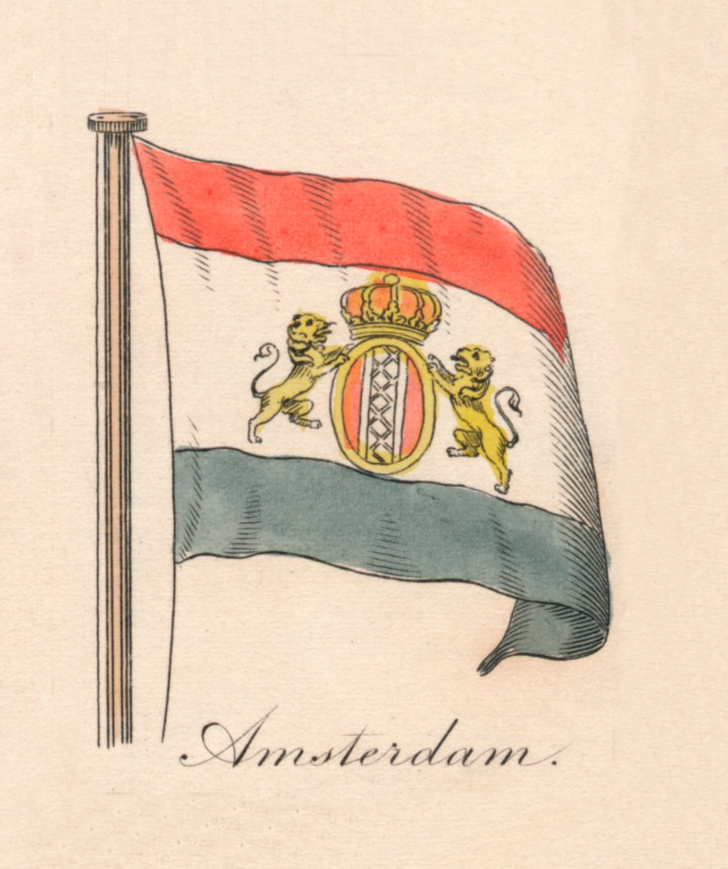 Amszterdam, 1838 alkotó: Unbekannt