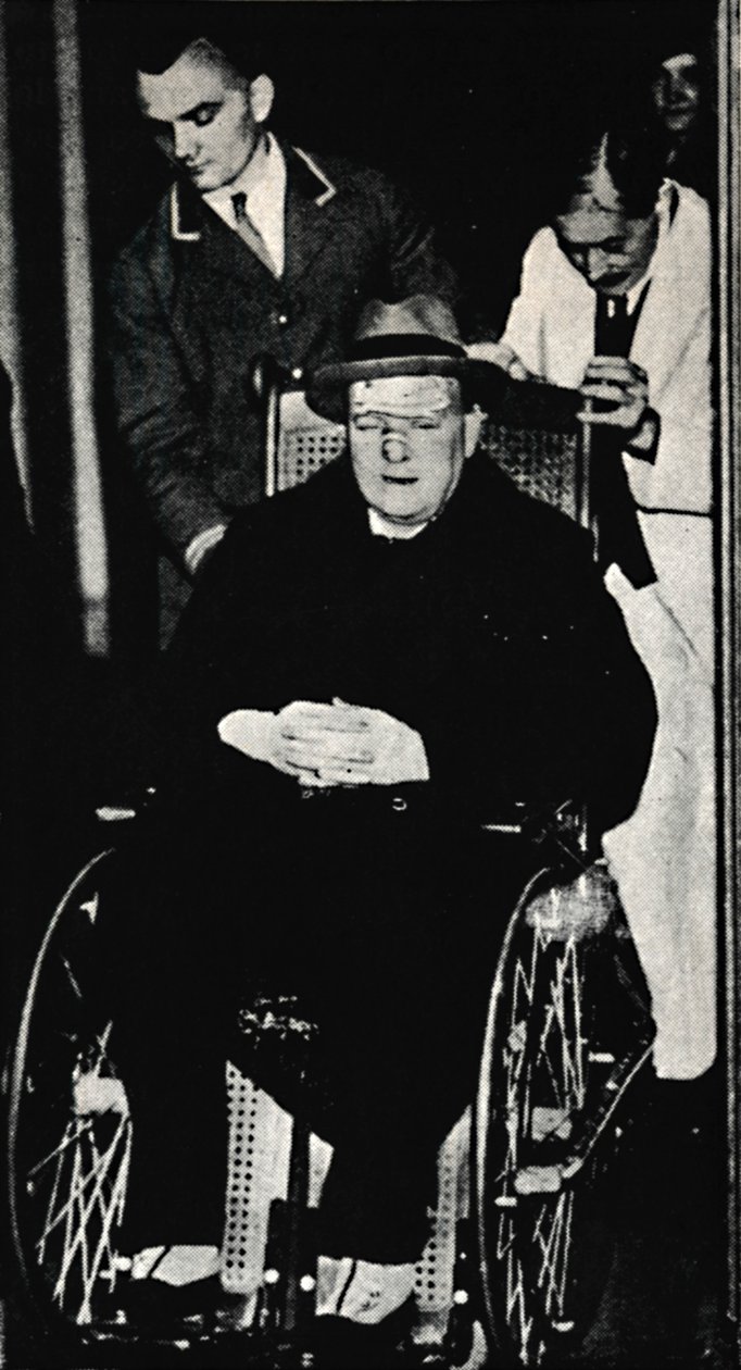 Egy baleset Mr. Churchillnek, 1931. november, 1945. alkotó: Unbekannt