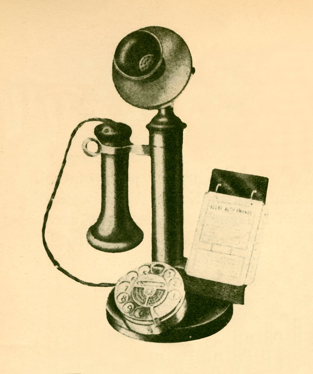 Egy automatikus telefonvevő, c1930. alkotó: Unbekannt