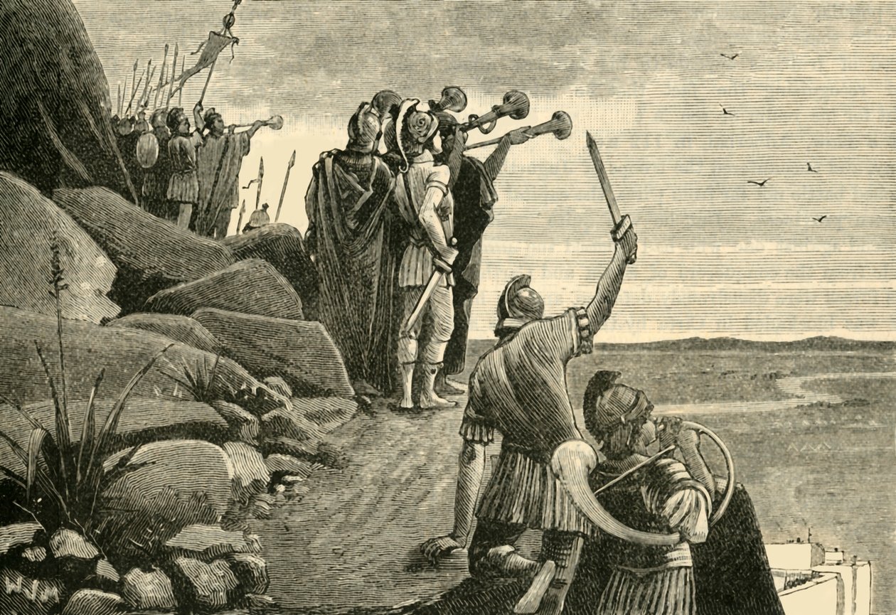 Egy incidens a Jugurthine háborúban, 1890. alkotó: Unbekannt