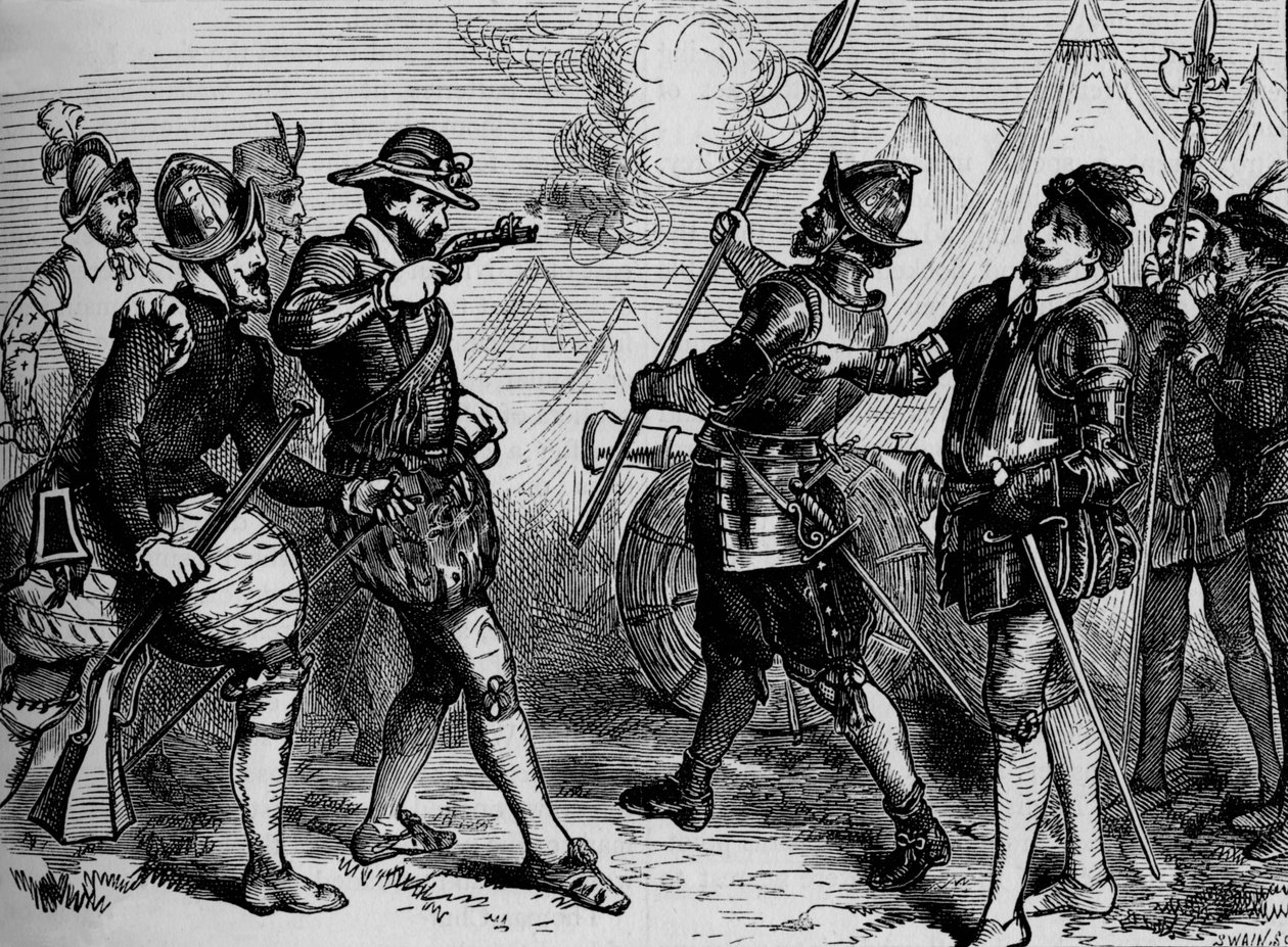 Incidens Leith ostromában, 1548-1560, 1880 alkotó: Unbekannt