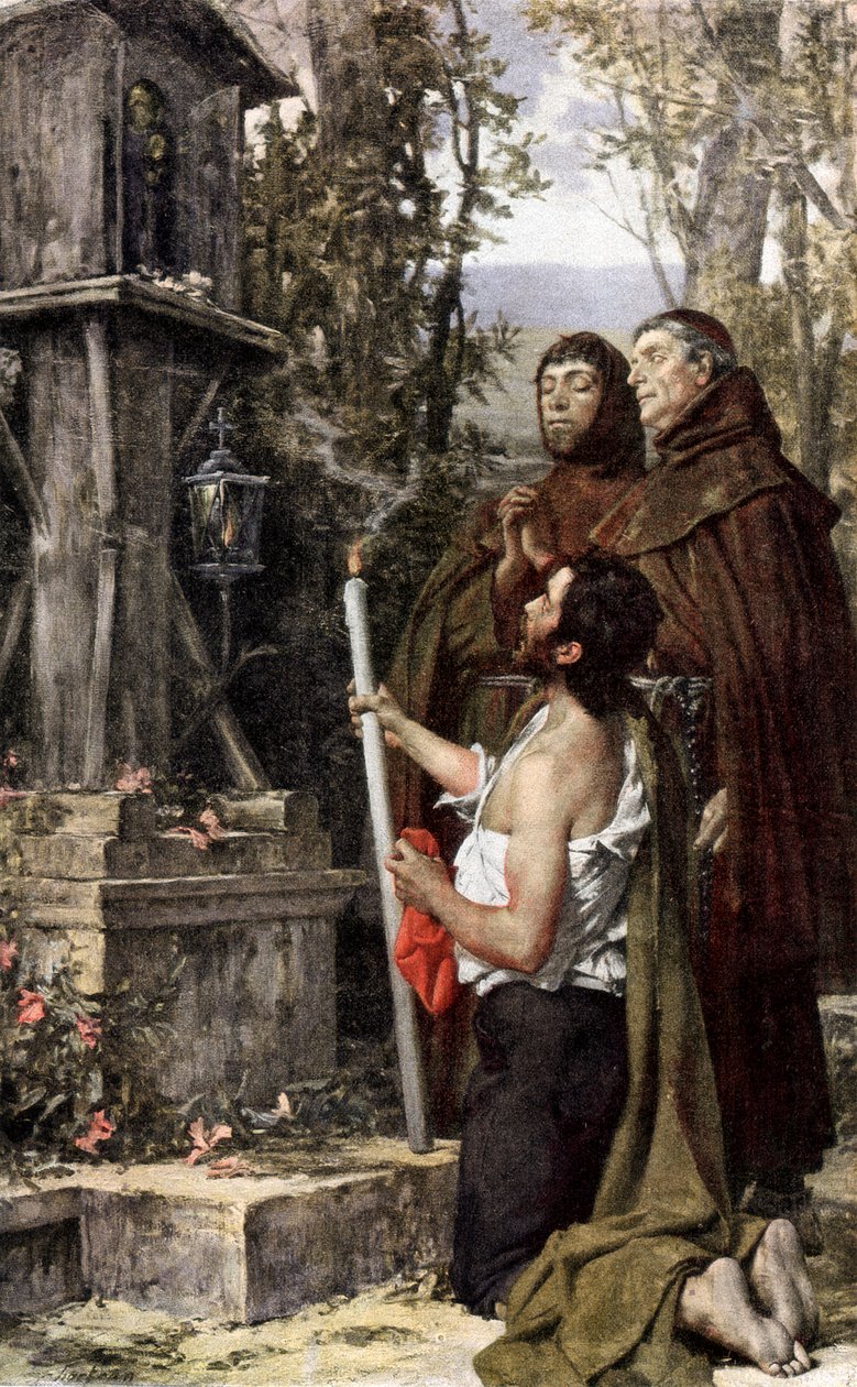 Egy felajánlás, 1889 alkotó: Unbekannt