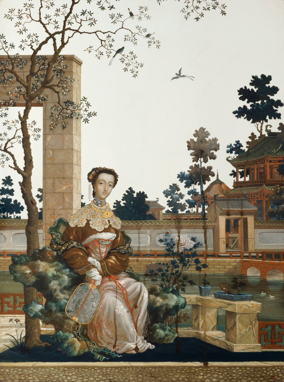 "An Oriental Beauty", kínai, 1760 alkotó: Unbekannt