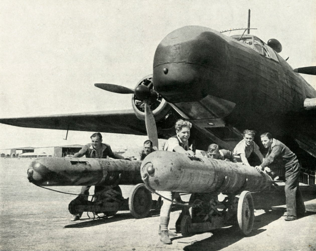 Repülőgép, amely több száz mérföldön keresztül képes torpedókat szállítani, 1942-1943, 1945. alkotó: Unbekannt