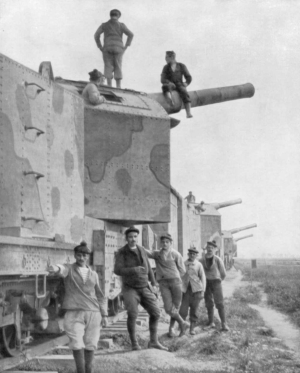 Páncélvonat üteg, 1918 alkotó: Unbekannt