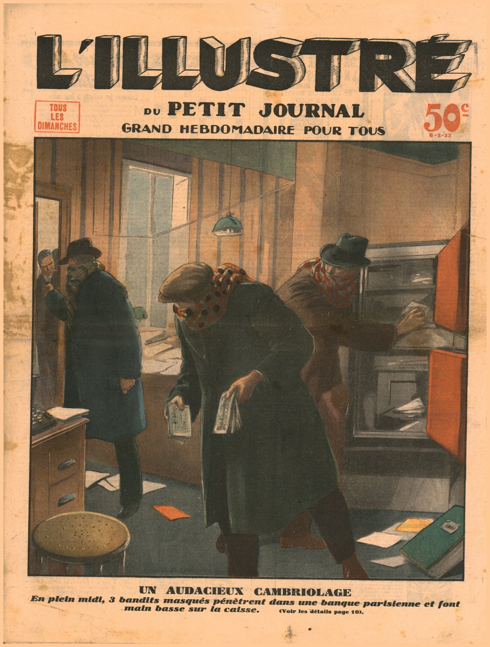 Egy merész betörés, 1932. alkotó: Unbekannt